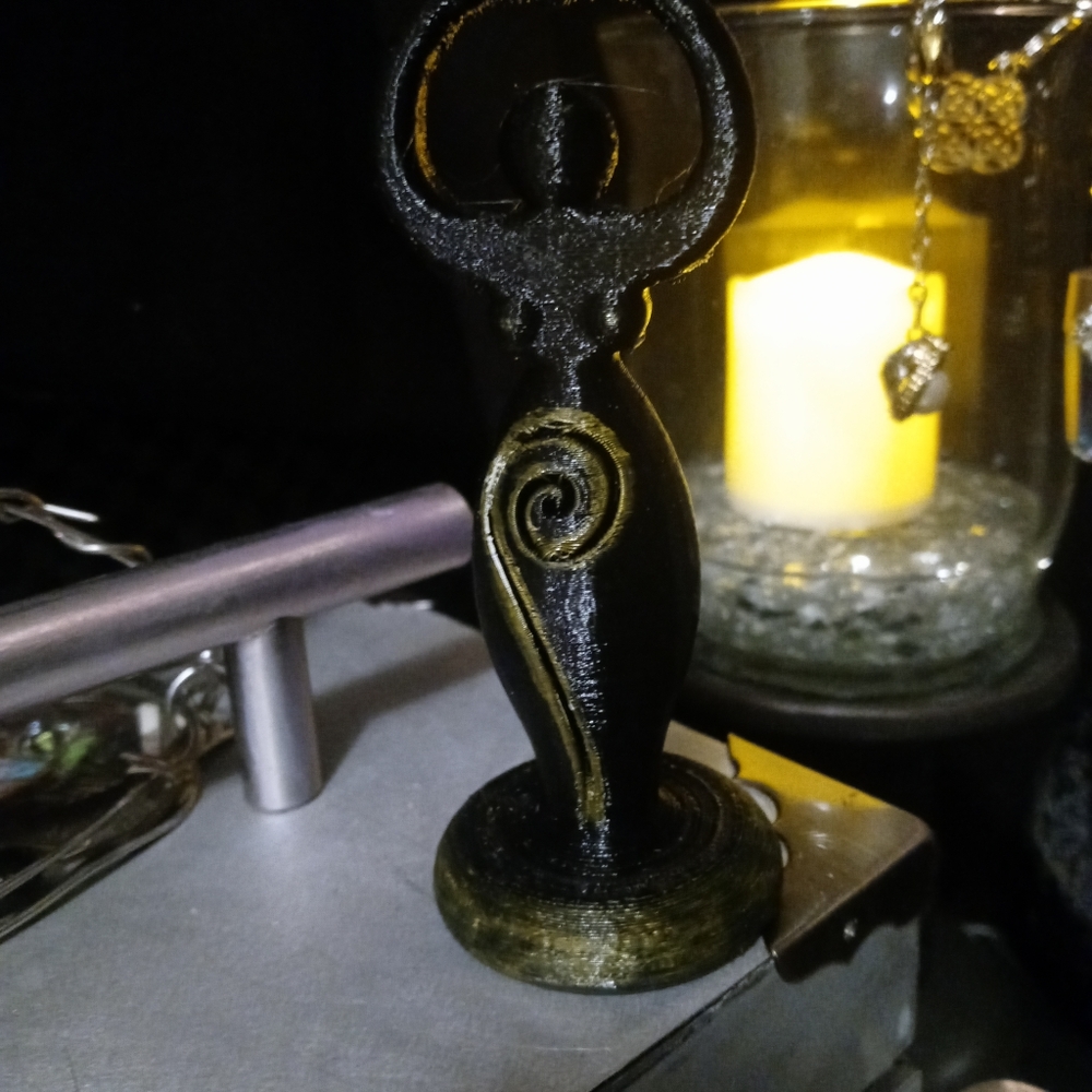 3d printed mother goddess statue